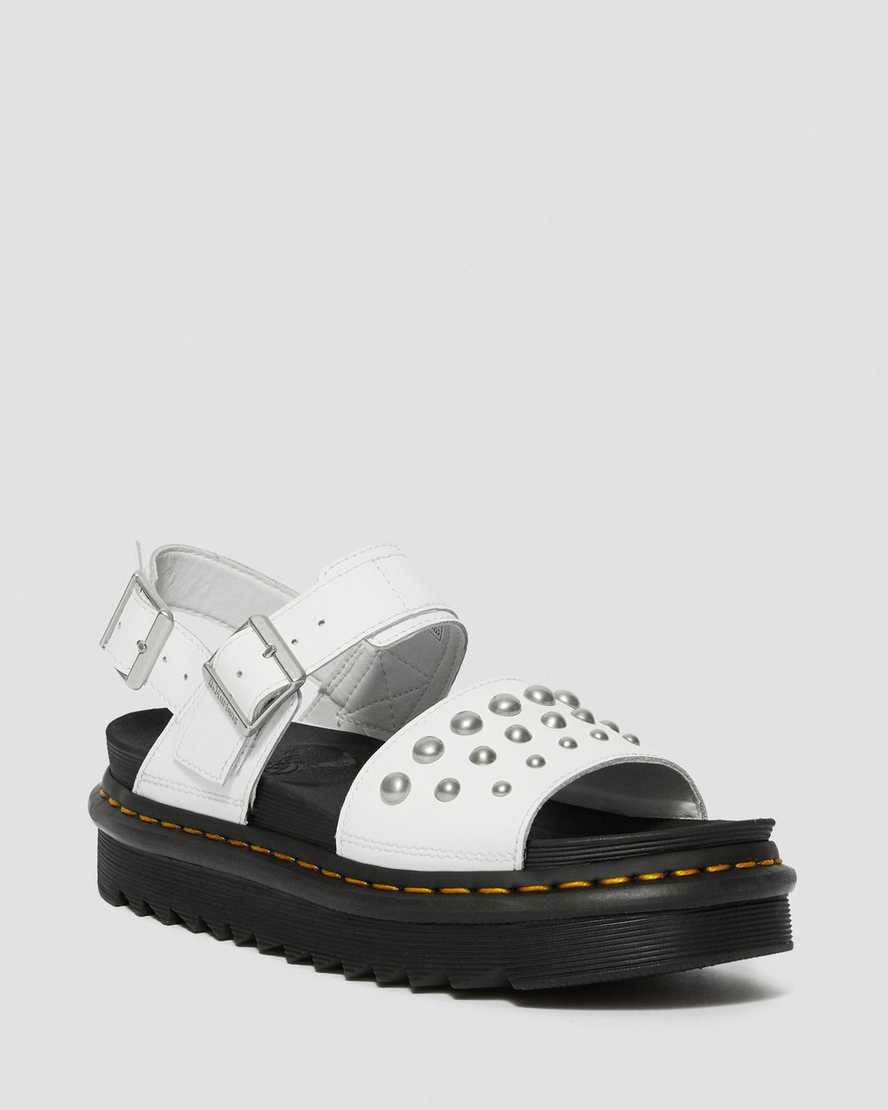 Sandal Voss stud White